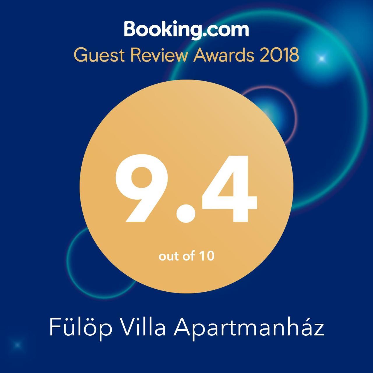 Fueloep Villa Apartmanhaz Balatonszepezd Exterior foto